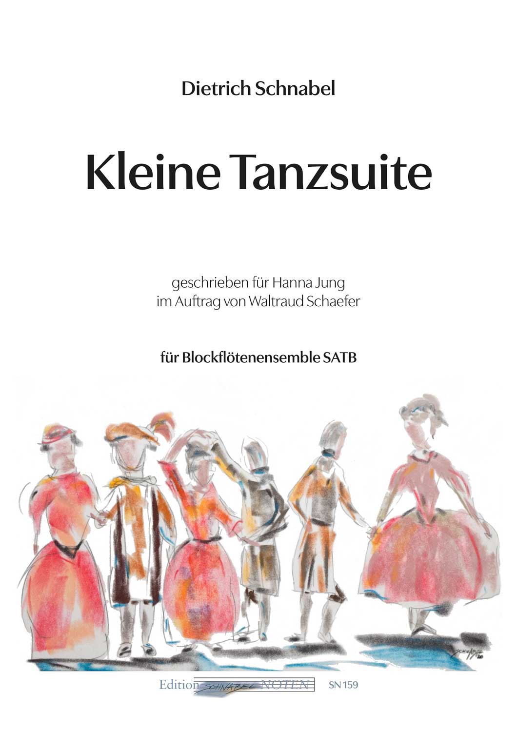 Dietrich Schnabel: Kleine Tanzsuite, Cover