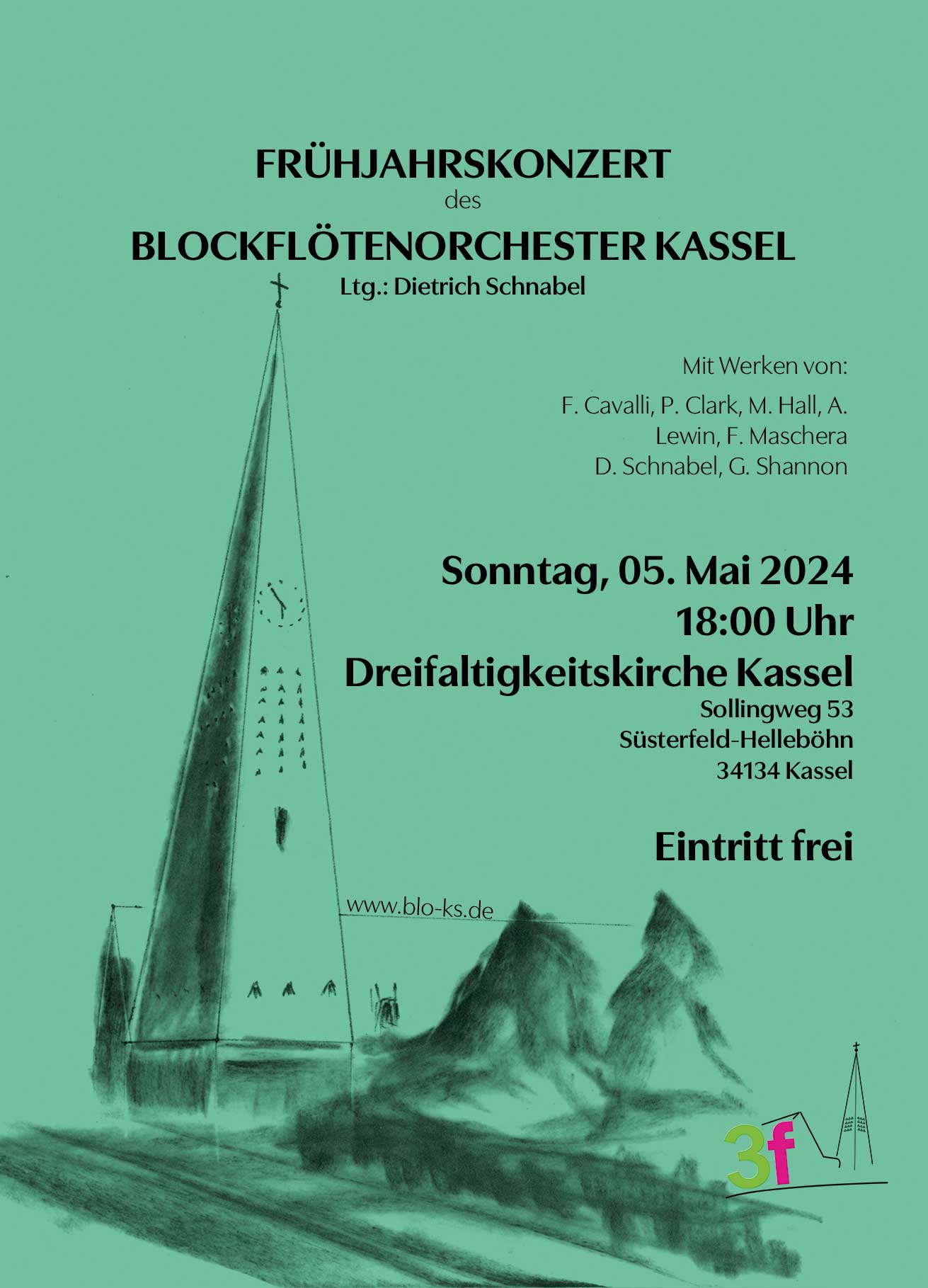 Konzertplakat Kassel 2024